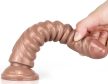 Dildo Monster Squel – prémium, óriás dildó világosbarna színben