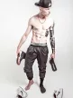 Sk8erboy – fekete crew zokni, stílusos kiegészítő