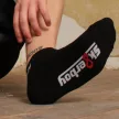 Sk8erboy – fekete negyed zokni a stílusos megjelenésért