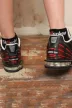 Fekete alacsony zokni QUARTER Sk8erboy - 2