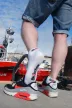 QUARTER Sk8erboy fehér alacsony zokni - 5
