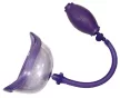 Bad Kitty Stimulator vaginal cu pompă și vacuum 12,5x7,5 cm transparent