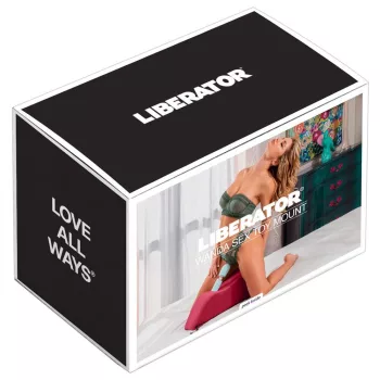 Liberator Wanda Toy Mount Sex Cushion Hands-Free 50cm Plum
