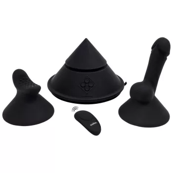   Cowgirl Cone Vibrator 20 Modes Rechargeable Silicone Attachments