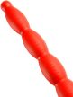 Hosszú Stretch Worm Dildo N°6 - 60 x 6cm piros - 2