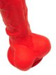 Silicone Dildo Stretch N°4 - 23 x 5.2cm piros - 3