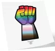 Ephemeral tetoválás GAY FORCE 10 x 15cm