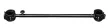 Állítható fém rúd bőr mandzsettával - 65-120cm - 2