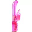 Wibrator- G Tongue Rabbit Vibrator Pink OS