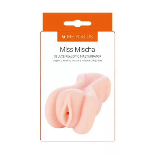 Me You Us Masturbator realist cu textură și orificiu extensibil compatibil vibrator