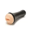 Me You Us Masturbator realist cu textură buze elastice 24 cm vanilla