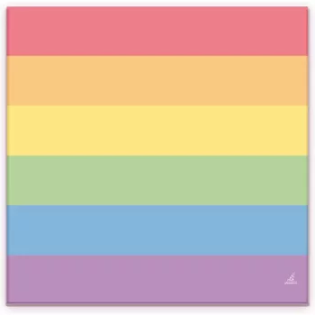 Rainbow Paper Napkins Pack 20 Pieces 33x33 cm