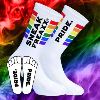 SneakFreaxx Șosete bumbac alb 85% bumbac elastan