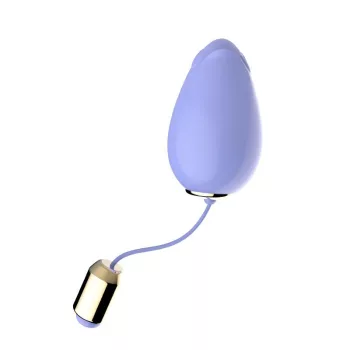   Szexjáték Rezgő távirányítós 9 mód 7,3 cm világoslila szilikon