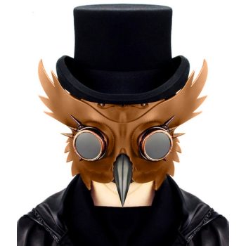 Steampunk – elegáns baglyos maszk