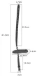 Dildo Gag Oral Dick 10cm - 7
