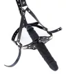 Szájkosár dildóval Strap Dick 12cm - 5