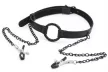 Gag Nip Ring – stílusos mellbimbó feszítő fekete színben