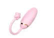Love Egg Ou vibrator cu aplicație control 8 cm Silikon medical rezistent la apă