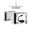 Le Crush Ou Vibrant Control Aplicație Stimulare punct G Silikon USB Negru