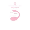 Le Crush Vibrating Egg App Controlled G-Spot Stimulating 10 Modes USB Charging Pink