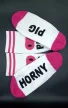 HORNY PIG Sk8erboy fehér zokni - 7