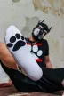 Fehér kiskutya Sk8erboy zokni - 4
