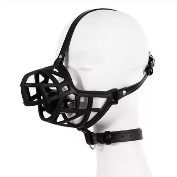 Sm MUZZLE STRAP – prémium fekete szájkosár