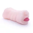 Double Head Masturbator Realistic Mouth and Vagina Texture TPE Material