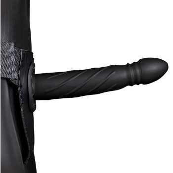 Hollow Strap – hajlított, üreges dildó 19 x 3,8 cm