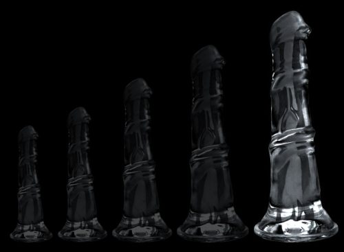 Dildo Jumy XXL – átlátszó, prémium élvezet 37 x 8,5 cm