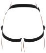 Strap-On Get Real Dildo övheveder Harness Fekete - 6