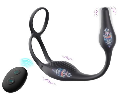 Wedia Vibes – vibráló golyónyújtó és plug 7 x 2,6 cm
