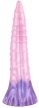 Pinky Tongue – érzéki dildó pink-lila színben 25 x 5.5 cm