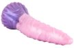 Pinky Tongue Dildo 25 x 5.5cm rózsaszín-lila - 6