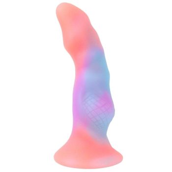 Hurix Luminescent – fénylő prémium dildó 16 x 5,5 cm