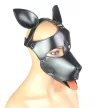 Dog Fun fejmaszk fekete - 2