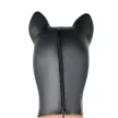 Sweety Bear latex balaclava Fekete