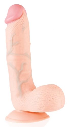 Reality Agent – prémium vibráló dildó 17 cm hosszú