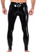 Xrub latex nadrág – elöl-hátul cipzárral, fekete-fehér