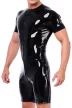 Xrub – cipzáras latex férfi short, prémium élményhez