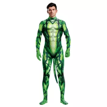 Frogman Cosplay overall zöld