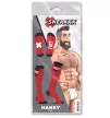 HANKY FIST SneakXX – magasszárú zokni piros színben