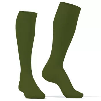   COLORS SneakXX – stílusos, magas szárú zokni khaki zöldben