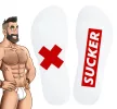 Stripe Sucker SneakXX – prémium sávos zokni érzéki kényelemhez
