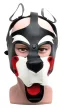 Puppy 665 maszk Fehér és piros