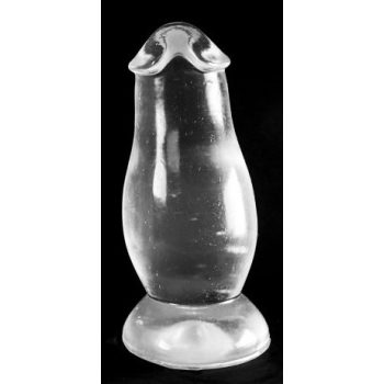 Plug XXL Dinoo – áttetsző prémium anális vibrátor