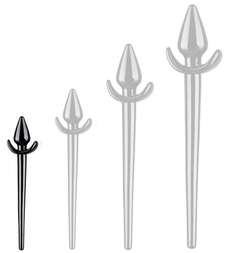 Plug Tail Zoo Tail S 6 x 2,5 cm - 16 cm farok fekete