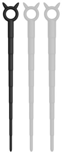 Diablo S Urethral Rúd - 25 cm, Átmérő 3-10 mm - Intim Kényeztetés Felnőtteknek