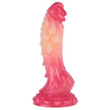 Dragon Firiz – prémium pink dildó 16 cm hosszú